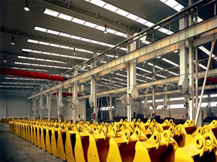 敦煌徐工集团挖掘机装配车间